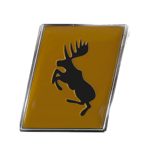 Prancing moose trunk sticker